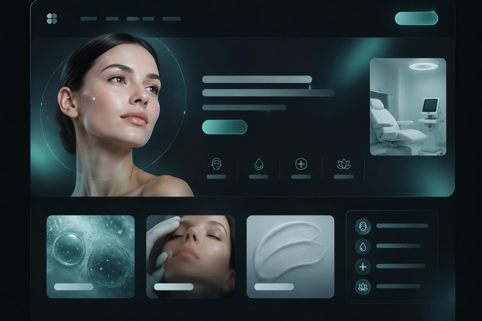 Dhillon Skin Clinic website design preview